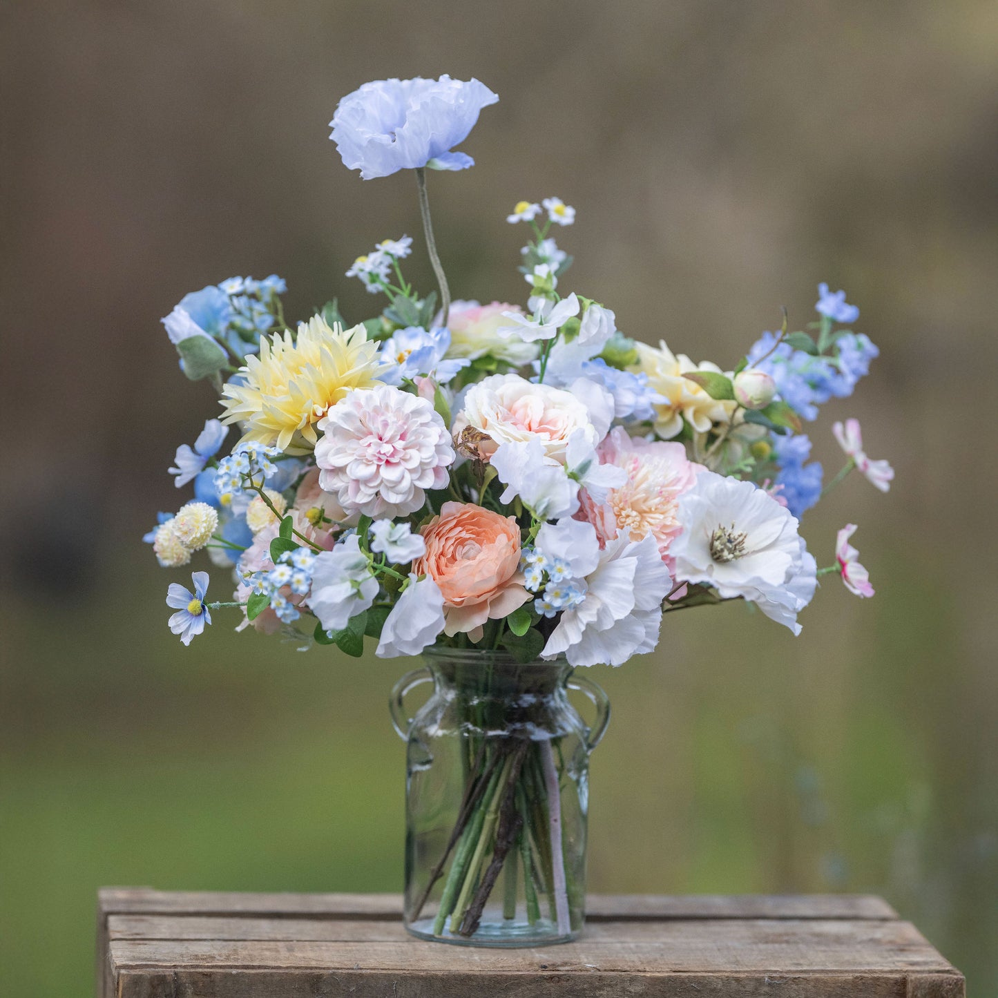 Faux Pastel Bouquet