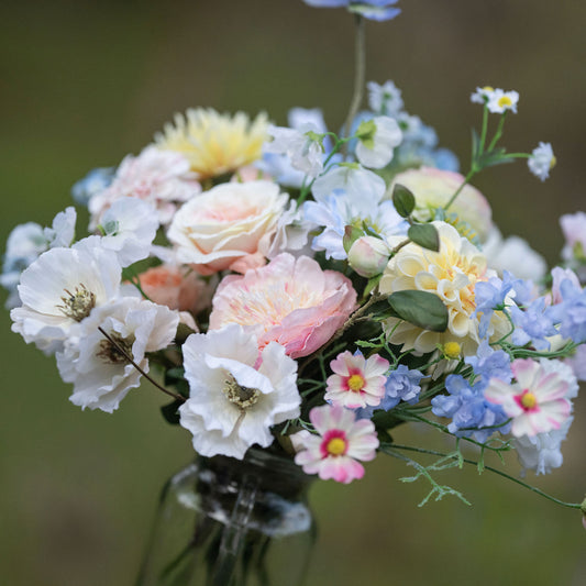 Faux Pastel Bouquet