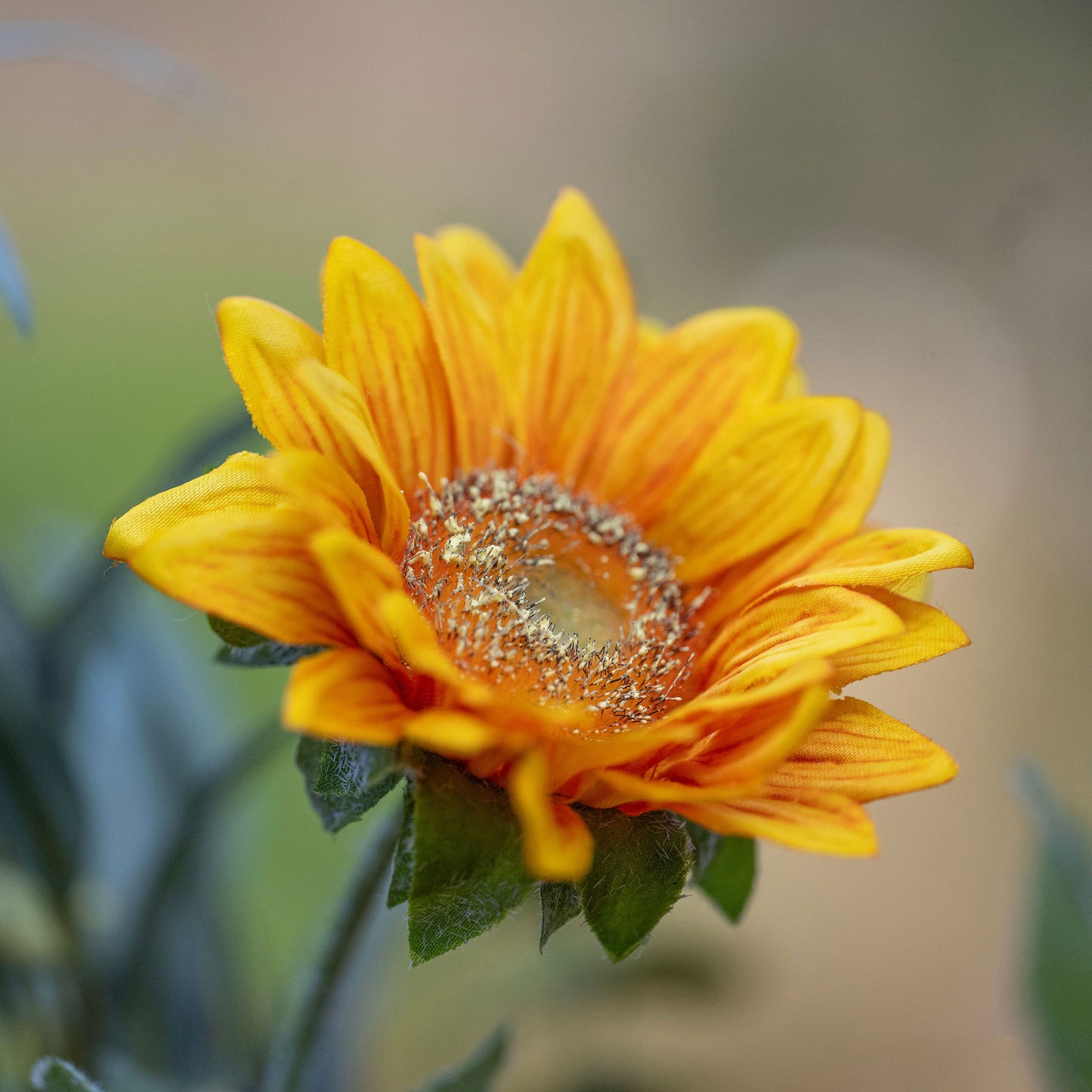 Faux Sunflower Arrangement
