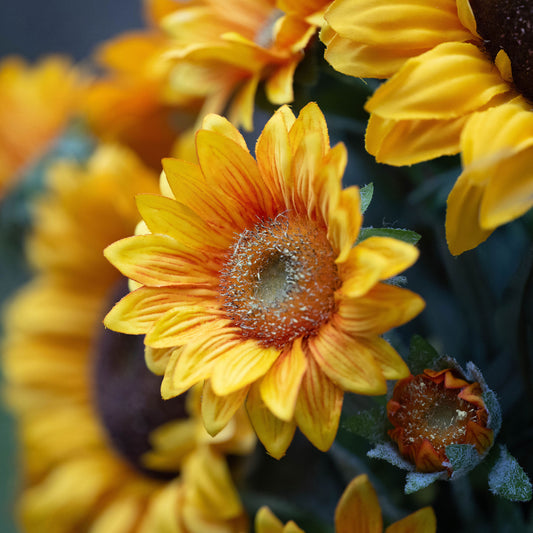 Faux Sunflower Arrangement