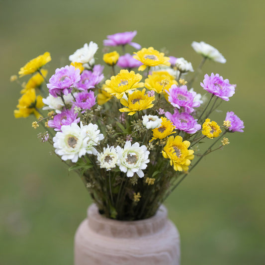 Faux Daisy Meadow bunch large