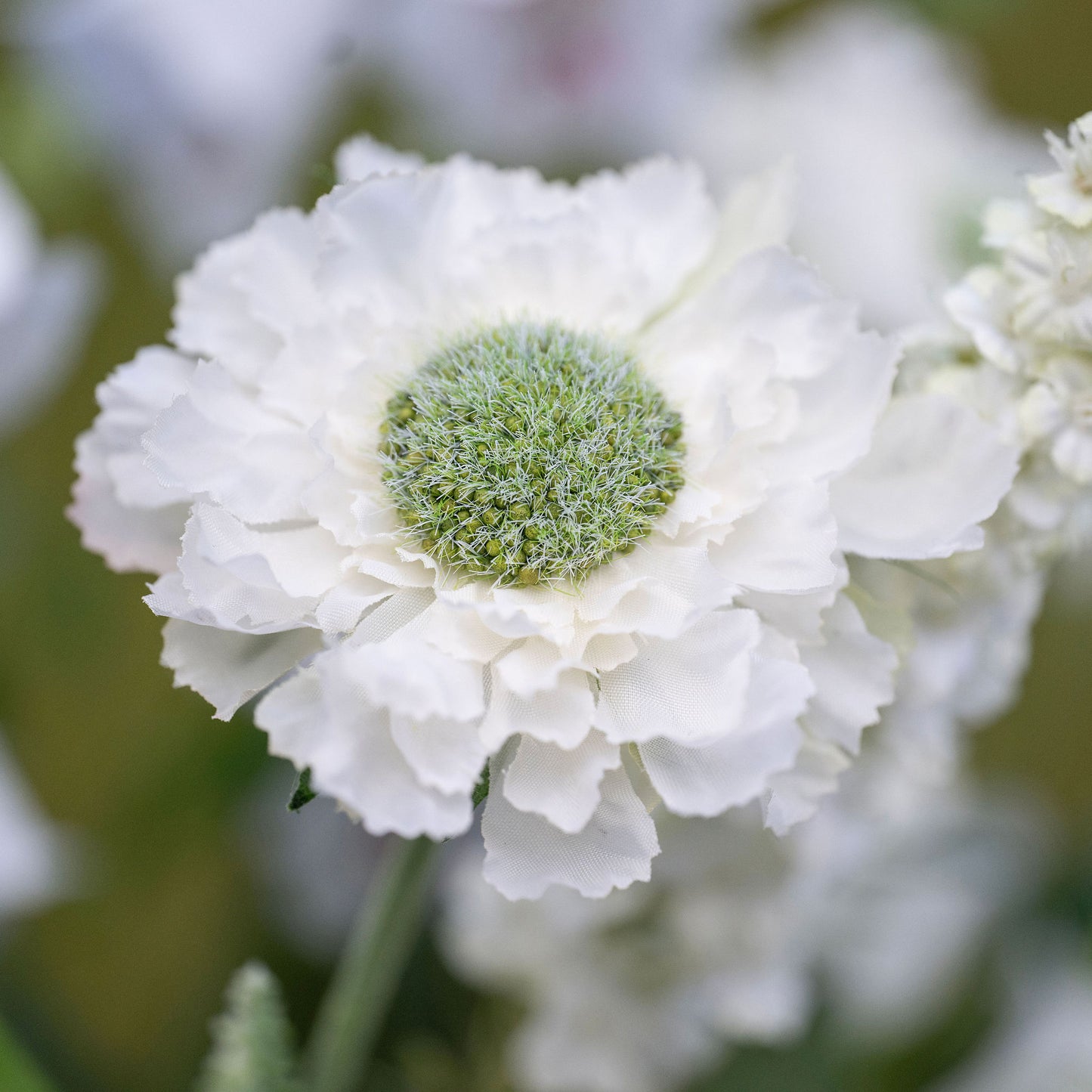 Faux Cream Cottage Garden Arrangement