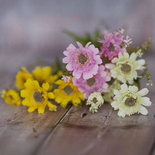 Faux Daisy Meadow Bunch Small