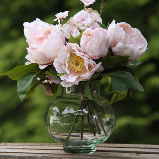 Faux Pink Peony bouquet